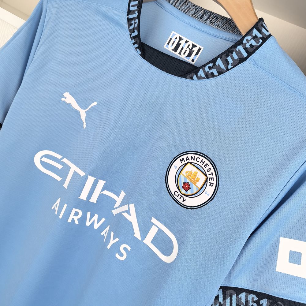 MANCHESTER CITY HOME T-SHIRT 24/25, FAN VERSION