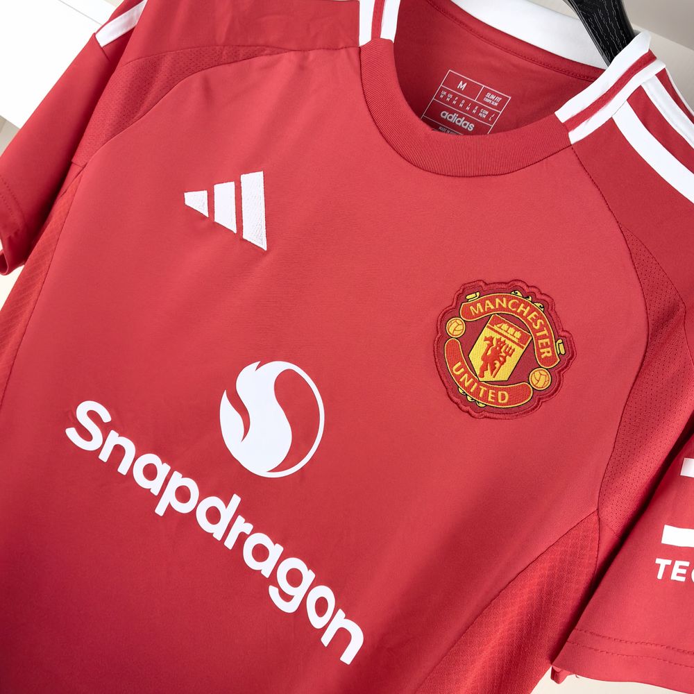 MANCHESTER UNITED HOME T-SHIRT 24/25, FAN VERSION