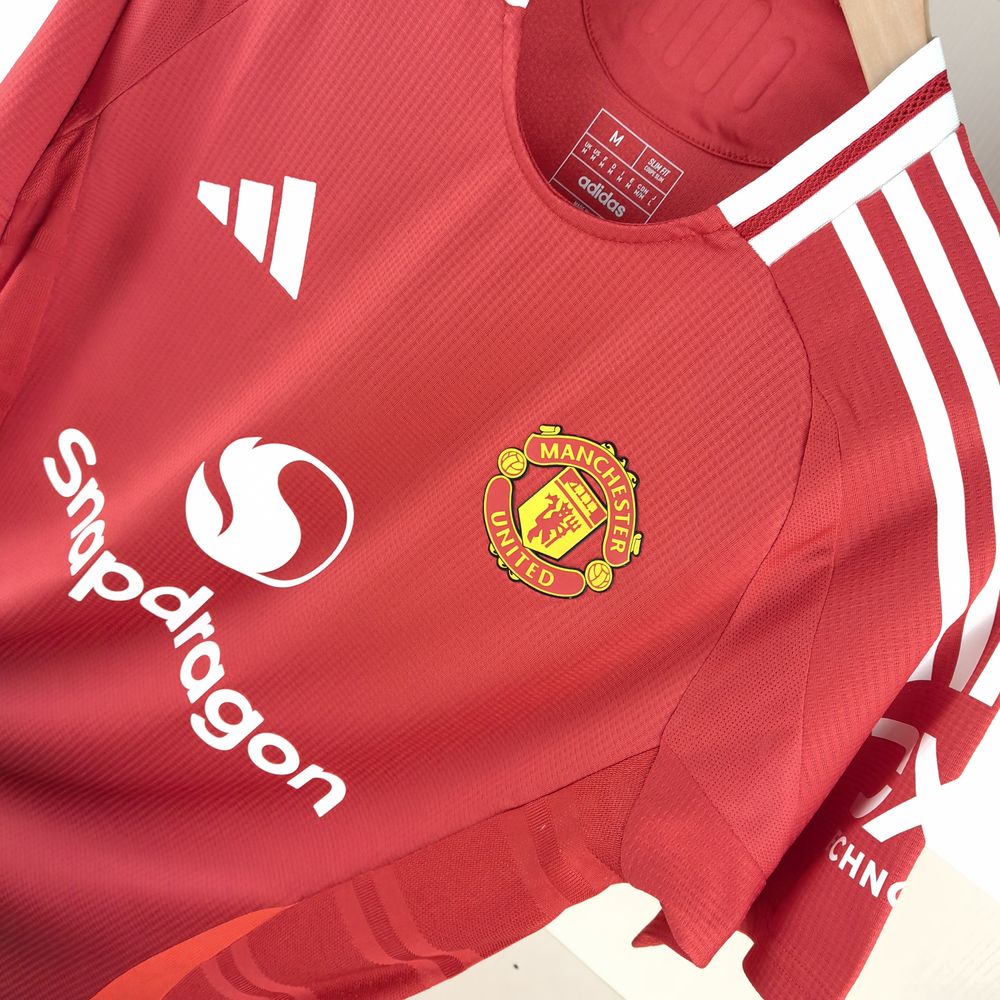 MANCHESTER UNITED HOME KIT 24/25, PLAYER VERSION