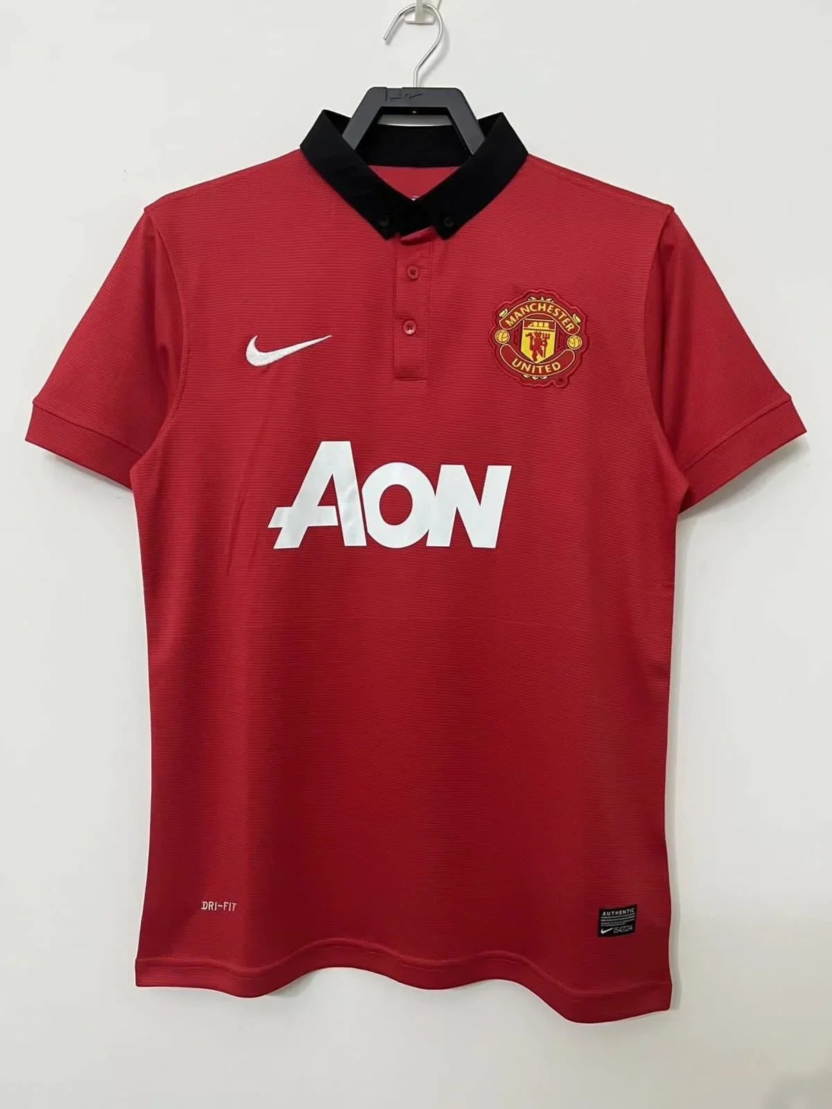 RETRO MANCHESTER UTD HOME 2012/13 HALF SLEEVES