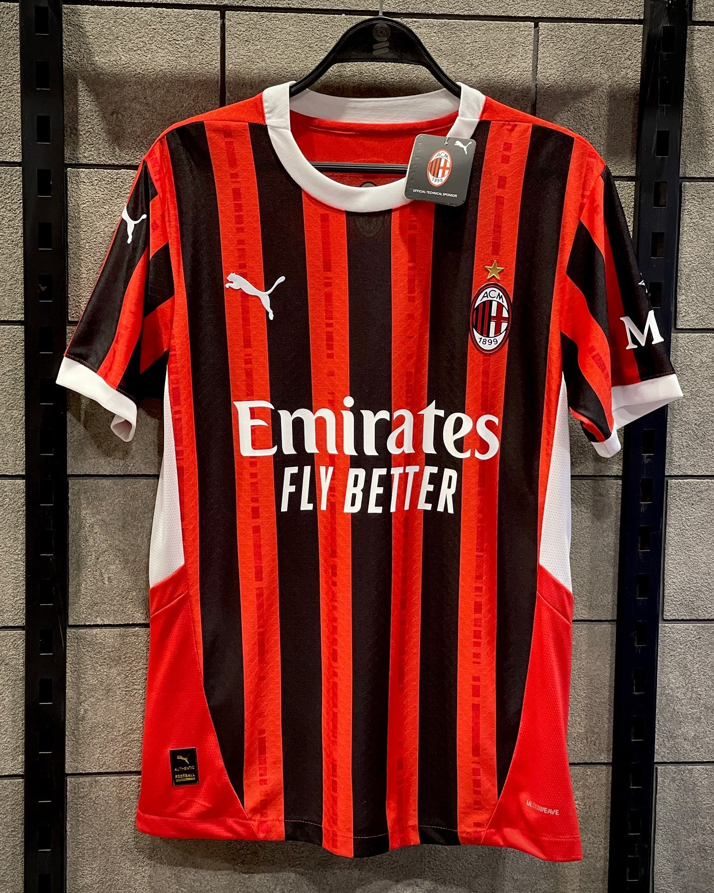 AC MILAN HOME KIT 24/25, PLAYER VERSION