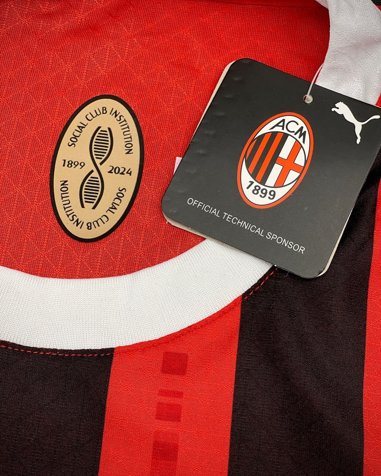 AC MILAN HOME KIT 24/25, PLAYER VERSION