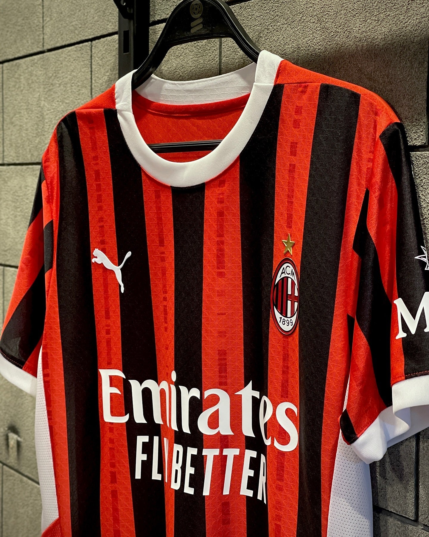 AC MILAN HOME KIT 24/25, PLAYER VERSION