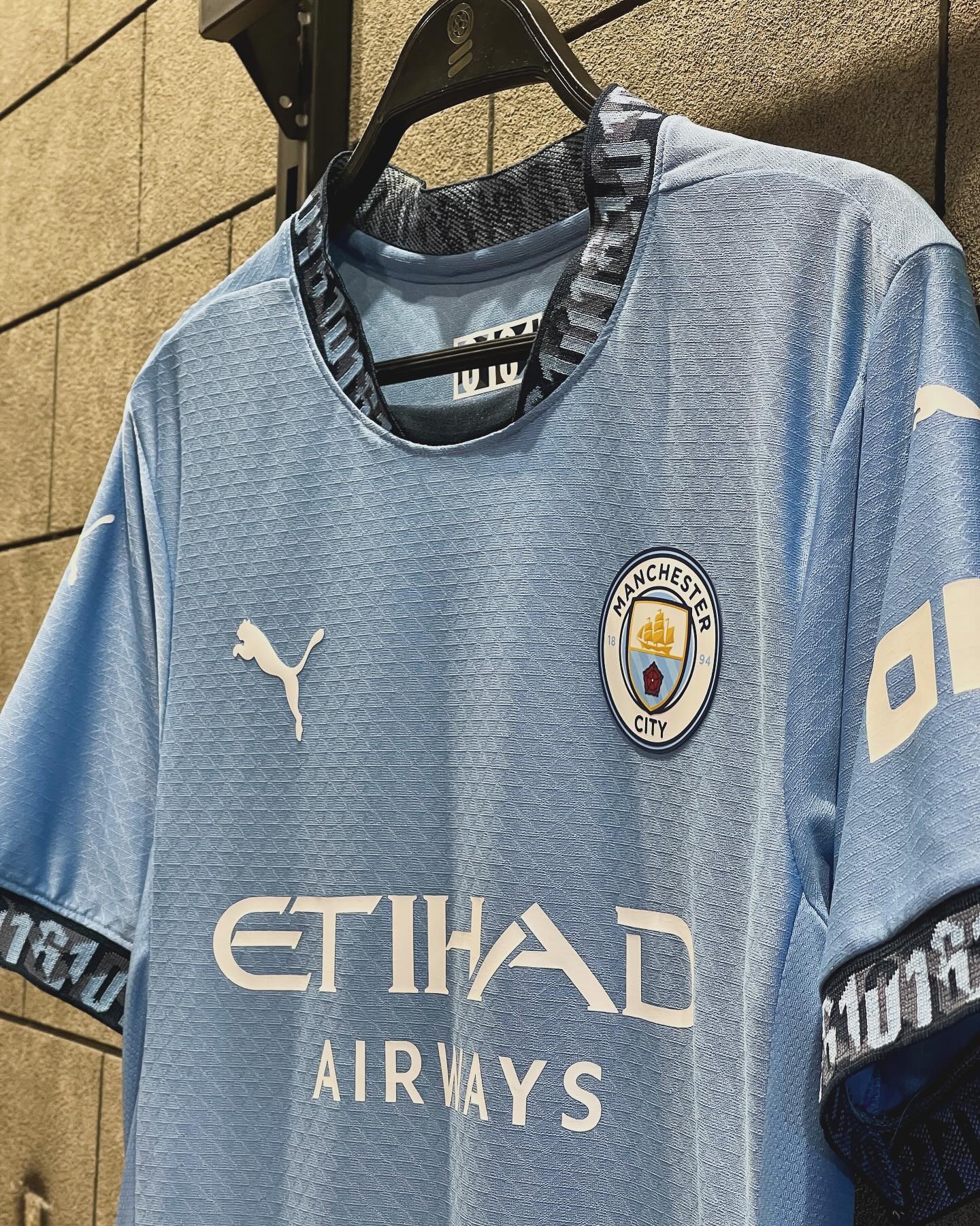 MANCHESTER CITY HOME KIT 24/25, PLAYER VERSION