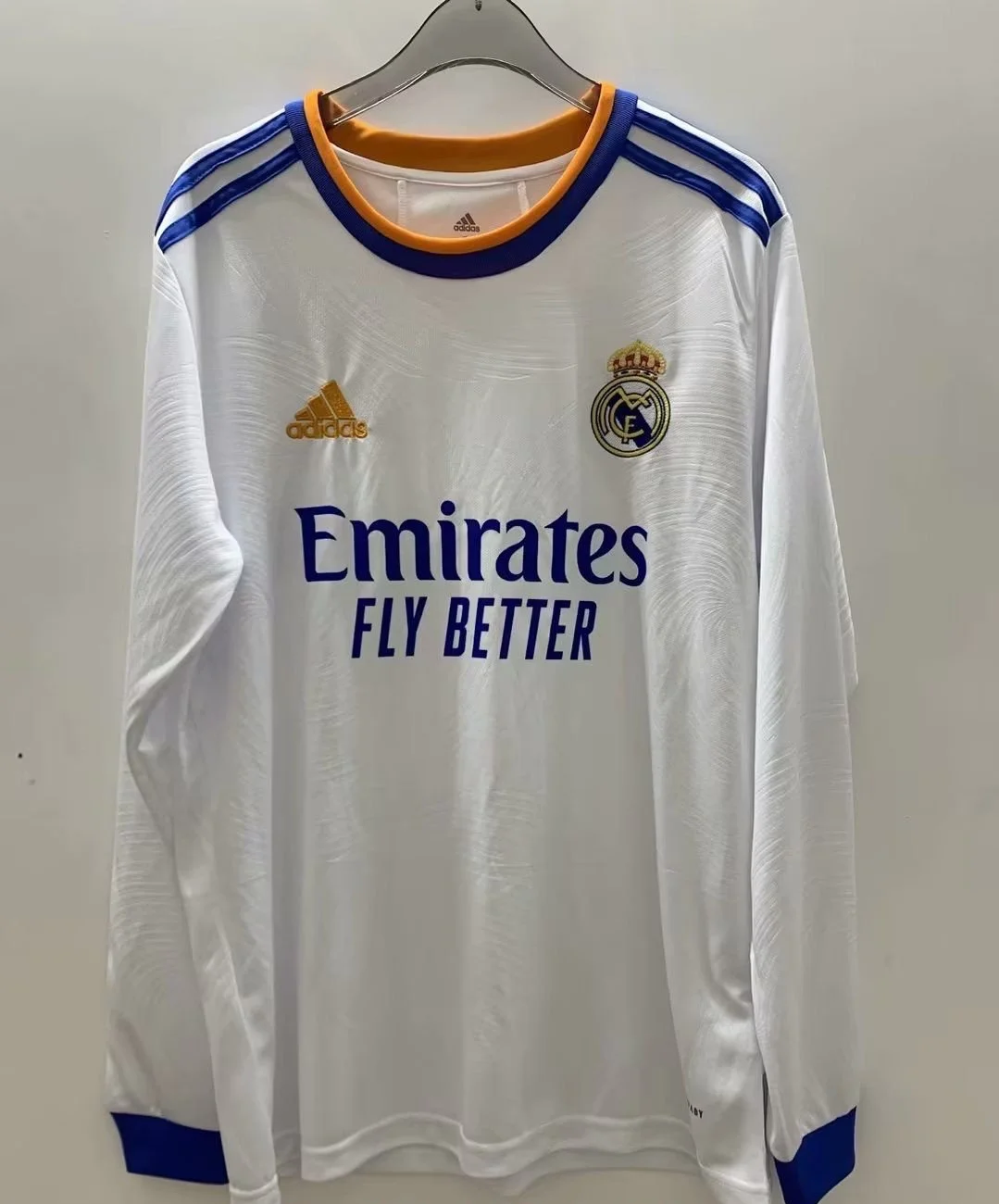 RETRO REAL MADRID HOME 2021/22 FULL SLEEVES