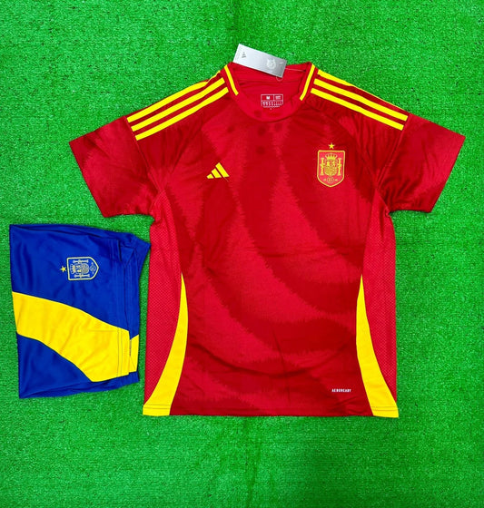 SPAIN HOME FULL KIT 2024/25 (JERSEY AND SHORTS)