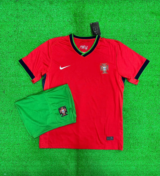 PORTUGAL HOME FULL KIT 2024/25 (JERSEY AND SHORTS)