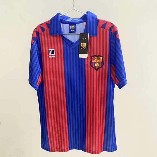 RETRO BARCELONA HOME 1990/91 HALF SLEEVES