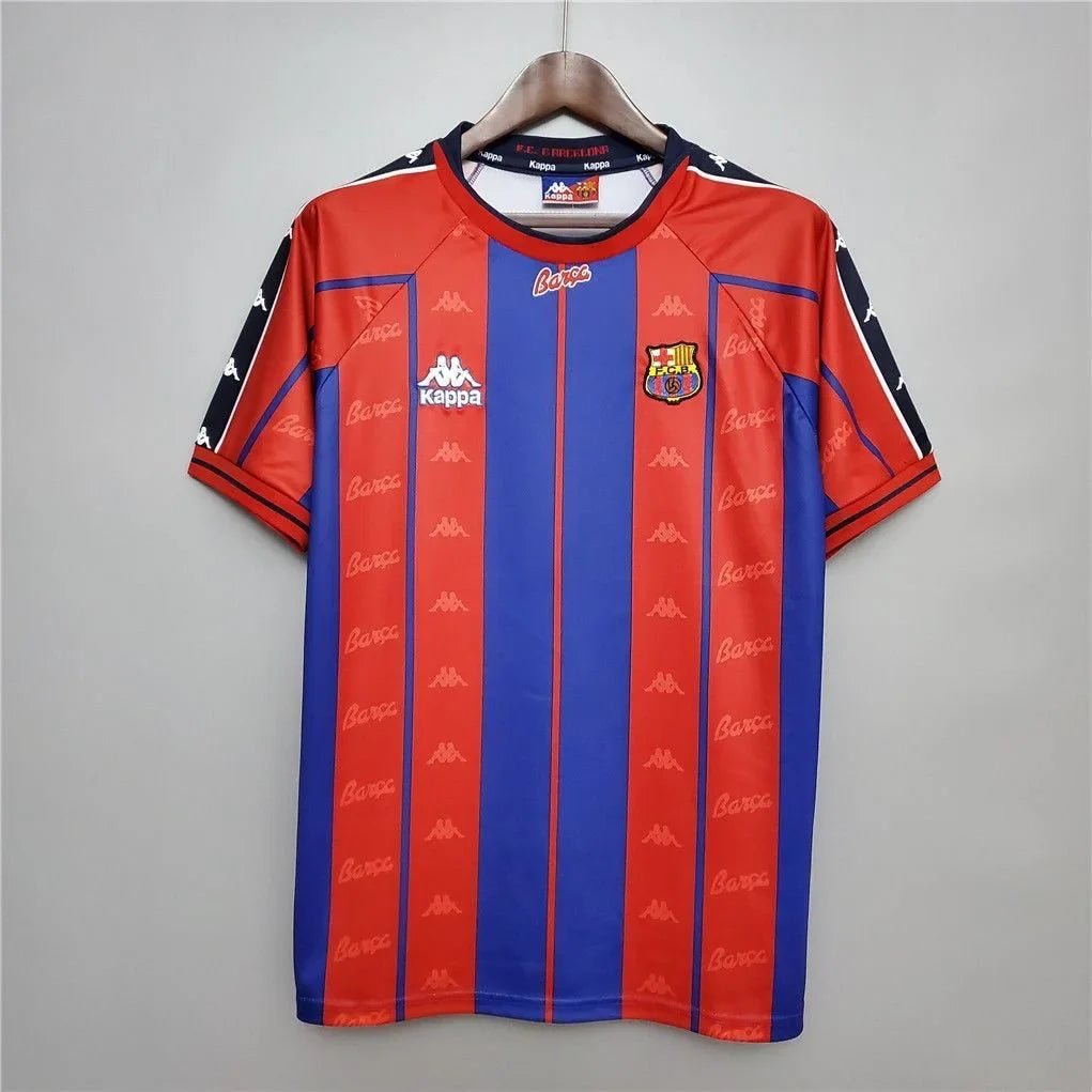 RETRO BARCELONA HOME 1997/98 HALF SLEEVES