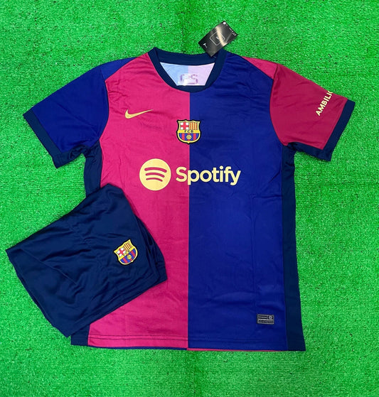 FC BARCELONA HOME FULL KIT 2024/25 (JERSEY AND SHORTS)